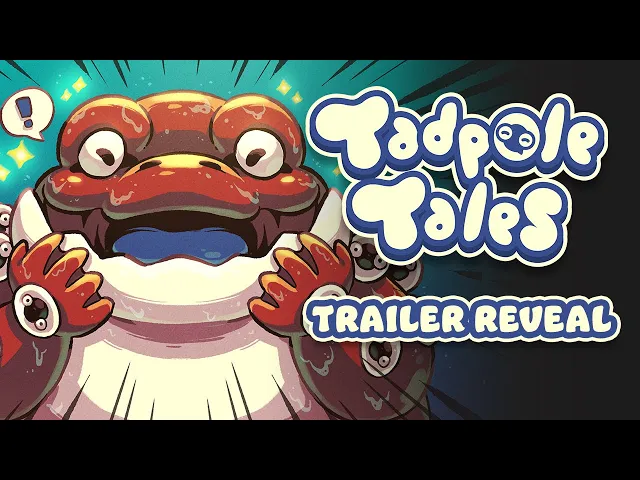 Tadpole Tales - Launch Trailer (FREE Indie Game Release Date 12 March 2021)