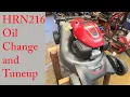 Honda HRN216 annual service