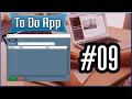 Python PySimpleGUI - To Do App project 2