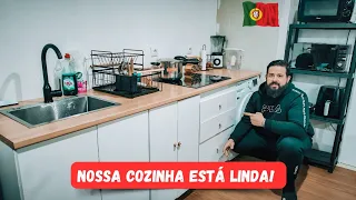 NOSSA COZINHA ESTÁ LINDA 😍