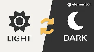 Elementor Theme Toggle - No Plugins