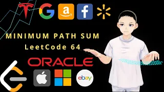 Leetcode 64 - Minimum Path Sum JAVA Solution Explained