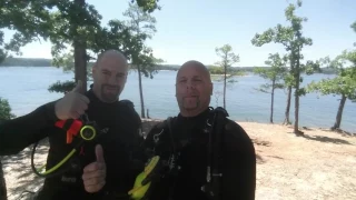 Gene s Aqua Pro Broken Bow Lake Dive Report 6-25-17