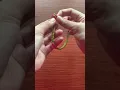 Adjustable bracelet tutorial