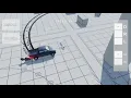 Unity3d Blender Off-Road Truck in show Car off-road system Car damage system 2