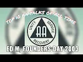 The AA Talk of All Time - Ed M