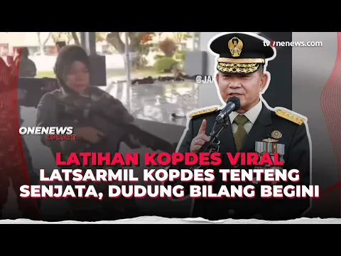 Viral! Latsarmil Kopdes Nenteng Senjata, Ini Tanggapan KSP Dudung Abdurachman