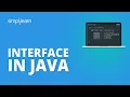 Interface In Java Java Interface Tutorial Java Interface Example Java Tutorial Simplilearn