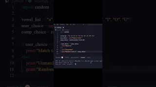 Random word generator using Python