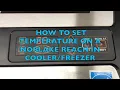 HOW TO ADJUST THE TEMPERATURE CONTROL ON YOUR NORLAKE