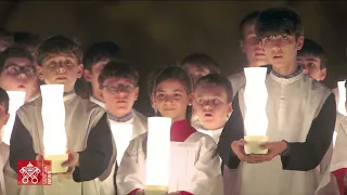 full video of pope leo xiv blessing the tower of jesus christ of the sagrada familia basilica