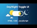 Mode Toggle HTML CSS JavaScript Project Modern UI Design
