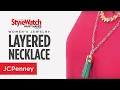 Layered Necklace Women s Jewelry Ideas JCPenney