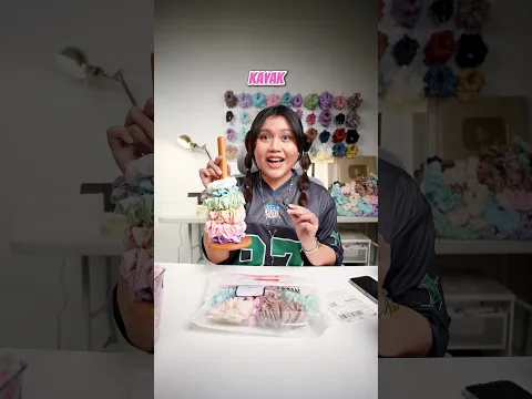 BIKIN TATAKAN SCRUNCHIE DAPET JUMAT BERKAH😲😲
