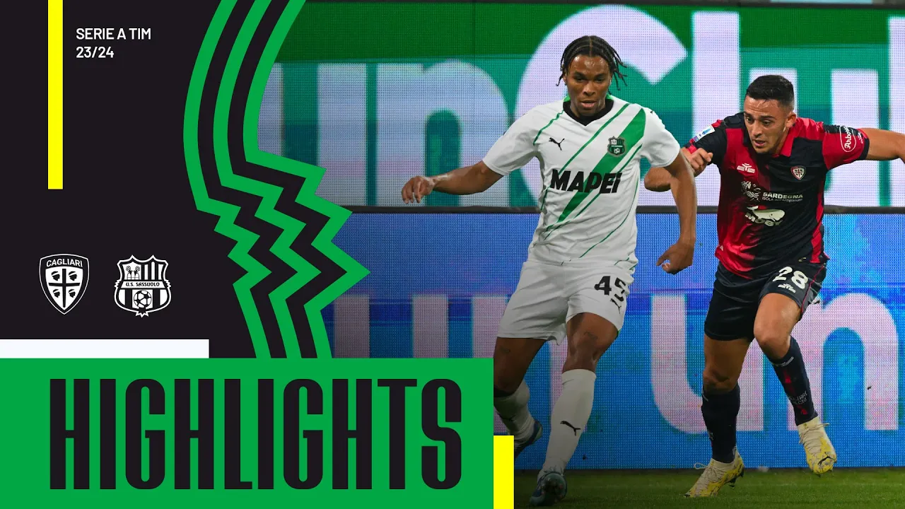 Cagliari-Sassuolo 2-1 | Highlights