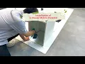 the installation of 3-Drawer Mobile Pedestal