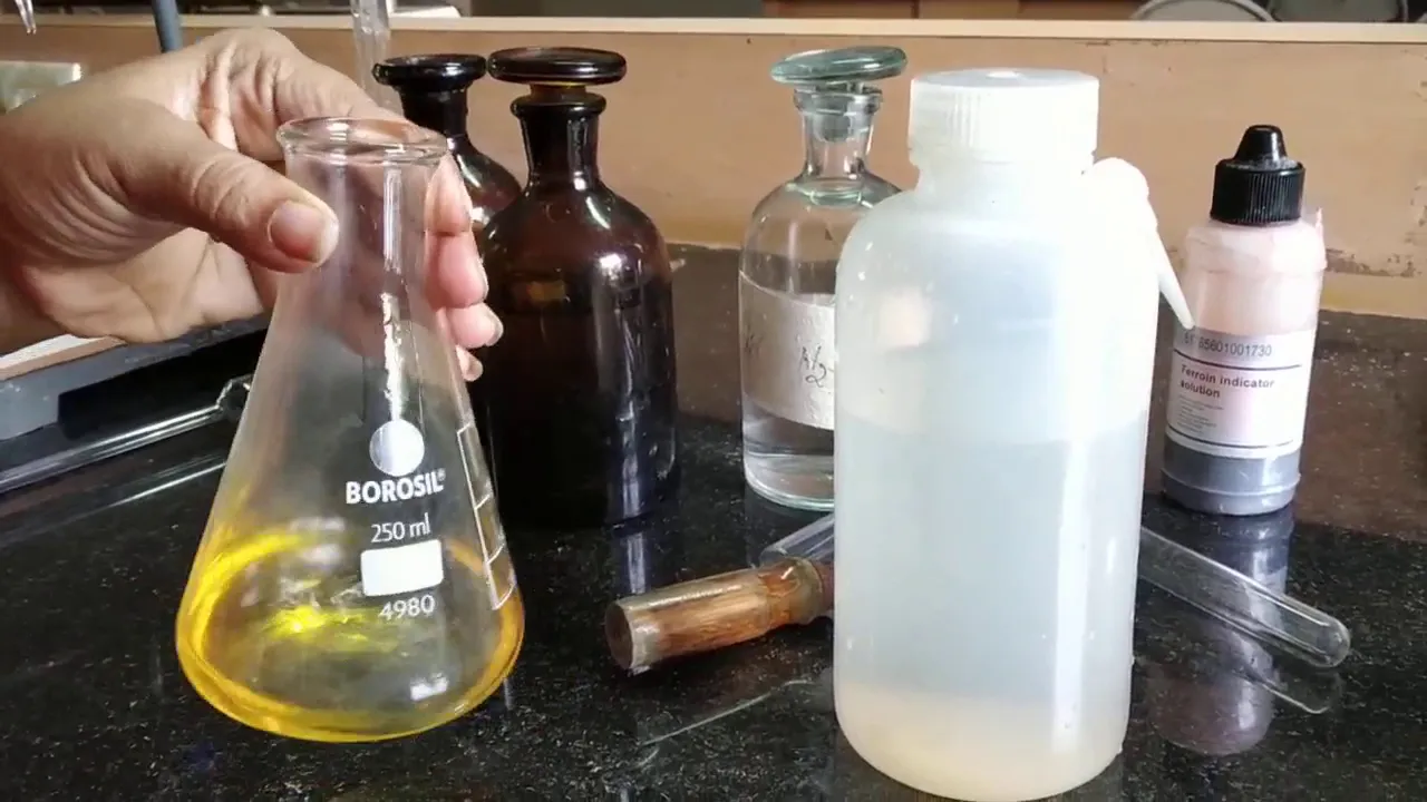 Estimation of chemical oxygen demand of waste water using FAS - demo