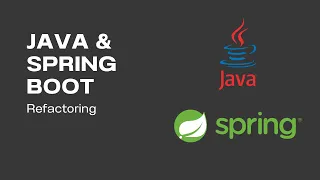 Java SpringBoot Completing the Refactoring Ep 17