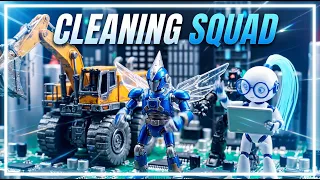 CLEANING SQUAD ROBOT: ULTIMATE PC DEEP CLEANING ADVENTURE WITH SMART HOME TECH
