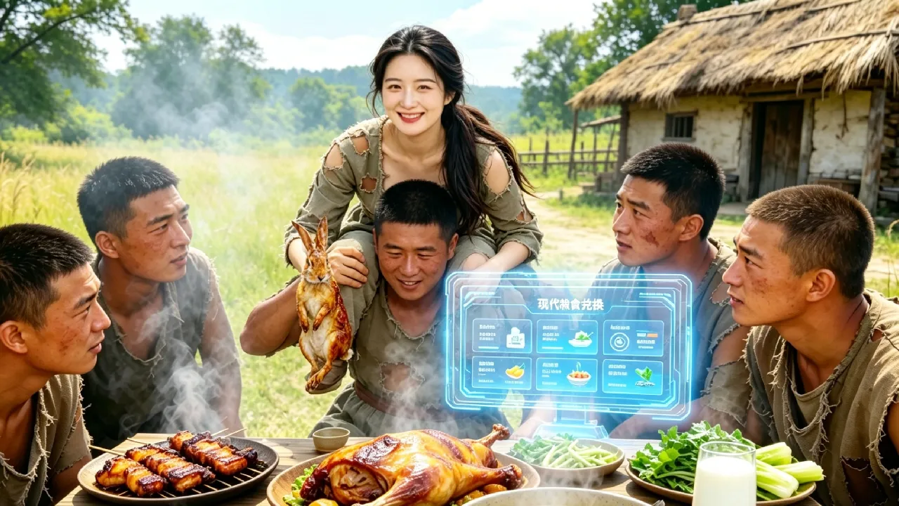 CEO nagising bilang biyuda sa taggutom; isang salita, aktibo food system, lahat ng lalaki nahulog. poster
