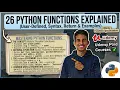 26 Python Functions Explained User-Defined Functions in Python for Beginners Udemy Paid Courses