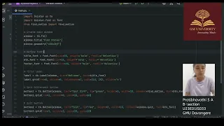 CCTV Object Theft Detection By using Tkinter based python GUI