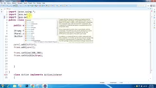 how to add actionlistener to button in java