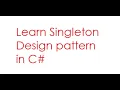Singleton Design pattern in C