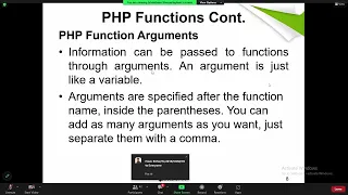 PHP Functions