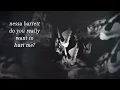 Nessa Barrett - do you really want to hurt me? (official lyric video)