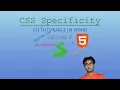 L-2 CSS Specificity CSS Tutorials in Hindi CSS Class Id Internal External CSS