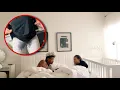 I Wet The Bed Prank On Boyfriend cute reaction