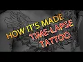 HOW IT S MADE TATTOO Chest Raven Time-Lapse
