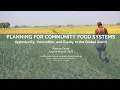 Webinar 1 Planning for Community Food Systems in the Global South hosted by the UBuffalo