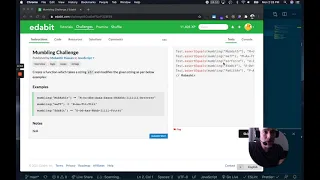 Javascript Coding Challenge - Edabit