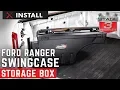 2019-2023 Ranger Undercover Swing Case Storage Box Install