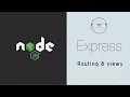 Node js Express js Routing and Views How to pass variables from router to HTML from scratch