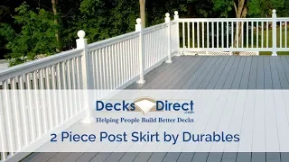 2 Piece Post Skirt by Durables