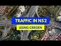 How to create traffic sessions in NS2 using cbrgen