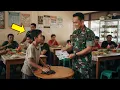 Lagu Bocah Ini Bekerja Sebagai Tukang Bersih di Warung, Tak di Sangka Jenderal Ini Memberinya Tiket Umroh