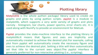 Class 12 Computer Science Python libraries data visualization Part 2