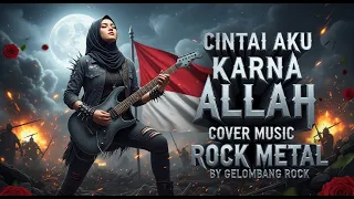 cintai aku karna allah cover music rock metal by gelombang rock
