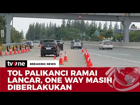 Jalur Tol Palikanci Terpantau Ramai Lancar