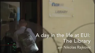 a day in the life at the eui the library
