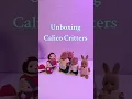 Unboxing ebay finds Calico Critters