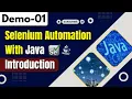 Selenium Automation With Java Demo 01 Selenium Tutorial Selenium Tutorial For Beginners