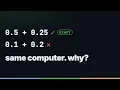 Why 0 1 0 2 is not 0 3 JavaScript decimals
