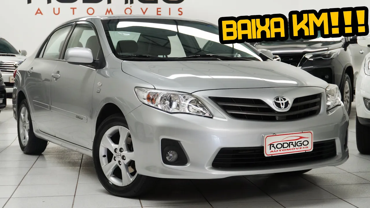COROLLA 2012 COM BAIXA KM!!! O MAIS PROCURADO NO MERCADO DE USADOS! Rodrigo Automóveis