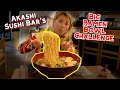 6LBS OF RAMEN At Akashi Sushi Bar in Ohio