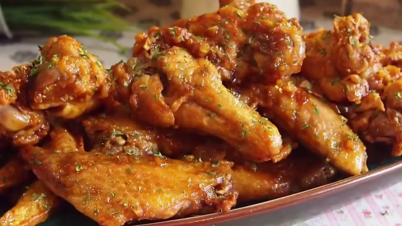 SECRET REVEALED! AIR-FRIED Crispy Chicken Wings Buffalo Wings - Easy Recipe